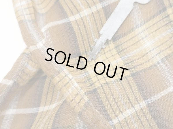 画像8: 60s Amberley GRADATION CHECK OPEN COLLAR RAYON SHIRT  (8)