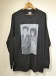 画像1: 90s ALSTYLE APPAREL & ACTIVEWEAR ROBERT & SIOUXSIE PRINT L/S T-SHIRT DEAD STOCK NOS (1)