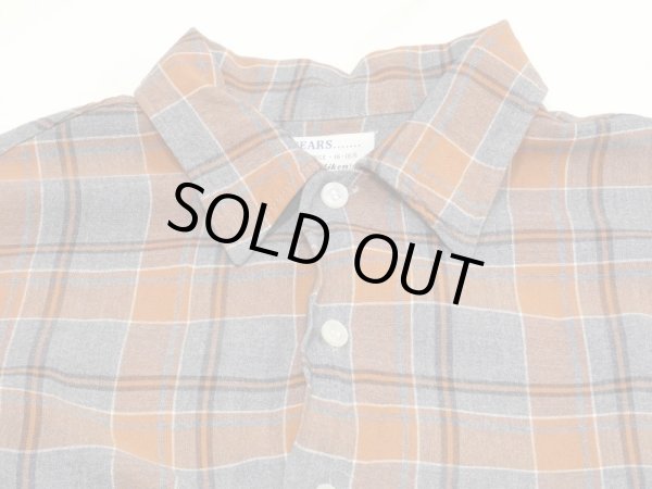 画像4: 60s Sears GRADATION CHECK OPEN COLLAR RAYON SHIRT  (4)