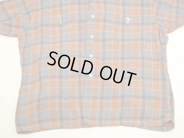 画像5: 60s Sears GRADATION CHECK OPEN COLLAR RAYON SHIRT  (5)