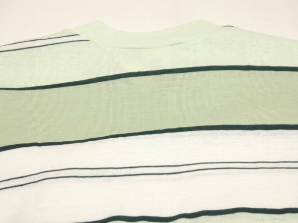画像9: 70s CAMPUS MULTI BORDER STRIPED T-SHIRT DEAD STOCK (9)
