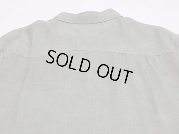 画像14: 60s Bellamy ONE POINT EMBROIDERY RAYON OPEN COLLAR SHIRT (14)