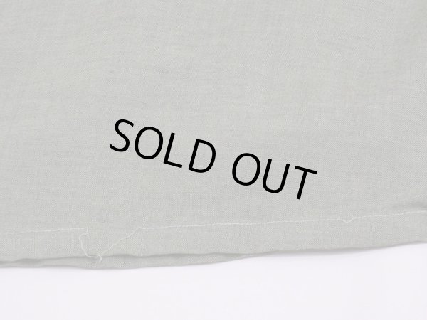 画像10: 60s Bellamy ONE POINT EMBROIDERY RAYON OPEN COLLAR SHIRT (10)