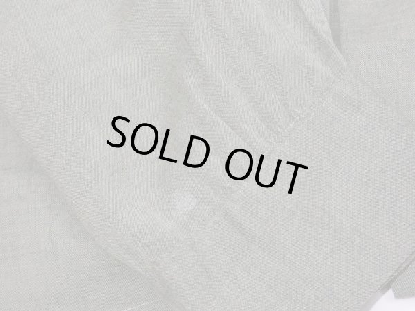 画像13: 60s Bellamy ONE POINT EMBROIDERY RAYON OPEN COLLAR SHIRT (13)