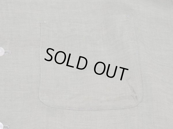 画像6: 60s Bellamy ONE POINT EMBROIDERY RAYON OPEN COLLAR SHIRT (6)