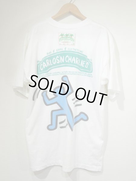 画像2: 80s CARLOS'N CHARLIE'S SOUVENIR PRINT T-SHIRT (2)