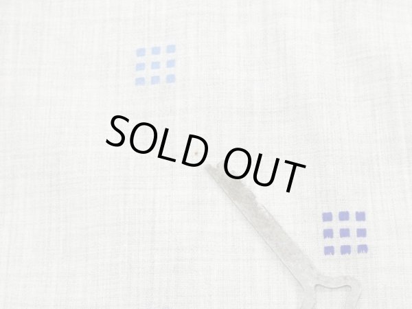 画像14: 50s Block's NEP WOVEN PLAID LOOP COLLAR SHIRT (14)