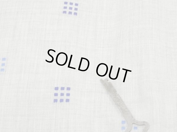 画像12: 50s Block's NEP WOVEN PLAID LOOP COLLAR SHIRT (12)