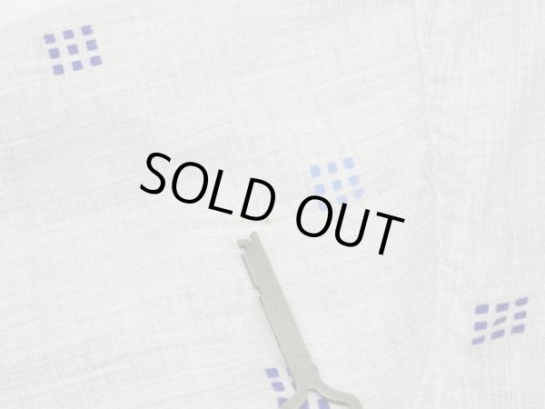 画像10: 50s Block's NEP WOVEN PLAID LOOP COLLAR SHIRT (10)