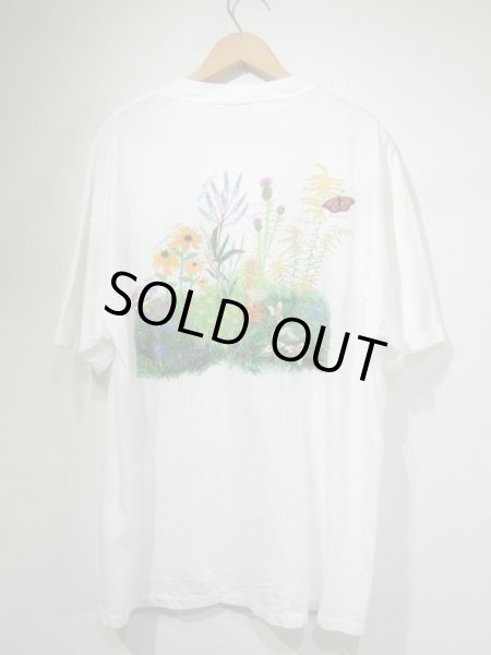 画像2: 90s ONEITA BOTH SIDE FLOWER NATURE PRINT T-SHIRT (2)