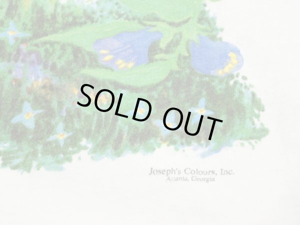 画像6: 90s ONEITA BOTH SIDE FLOWER NATURE PRINT T-SHIRT (6)