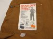 画像12: 70s Carhartt DOUBLE KNEE BROWN DUCK OVERALL 46×30 DEAD STOCK ONE WASH (12)