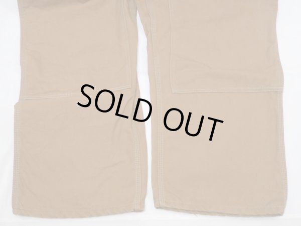 画像10: 70s Carhartt DOUBLE KNEE BROWN DUCK OVERALL 46×30 DEAD STOCK ONE WASH (10)