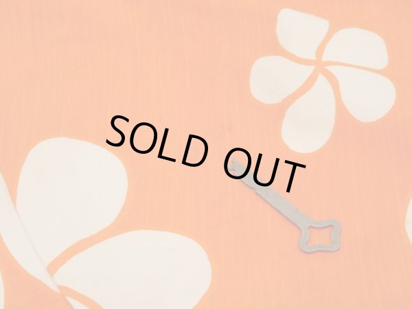 画像13: 60s MAUNA KEA BEACH HOTEL FLOWER POP PRINT COTTON HAWAIIAN SHIRT ALOHA (13)