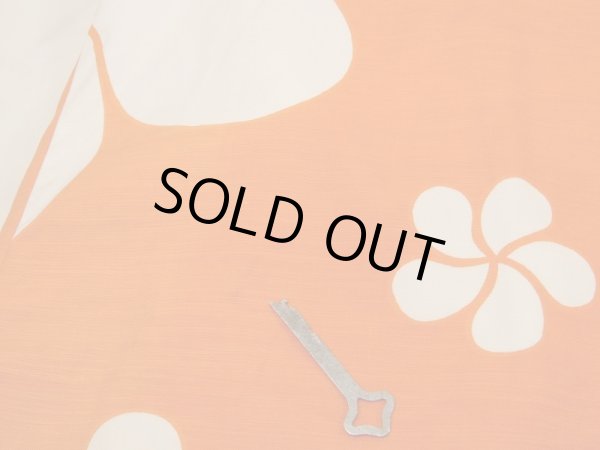 画像10: 60s MAUNA KEA BEACH HOTEL FLOWER POP PRINT COTTON HAWAIIAN SHIRT ALOHA (10)