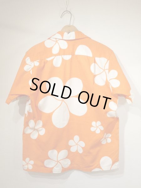 画像2: 60s MAUNA KEA BEACH HOTEL FLOWER POP PRINT COTTON HAWAIIAN SHIRT ALOHA (2)