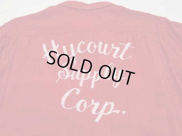 画像11: 50s NAT NAST RAYON BOWLING SHIRT with VENTILATION HOLES (11)