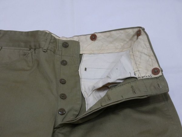 画像6: 30s 40s BOY SCOUT OF AMERICA BSA COTTON UNIFORM TROUSERS PANTS (6)