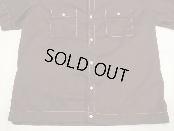 画像5: 70s Hilton BOWLING SHIRT with PATCH (5)