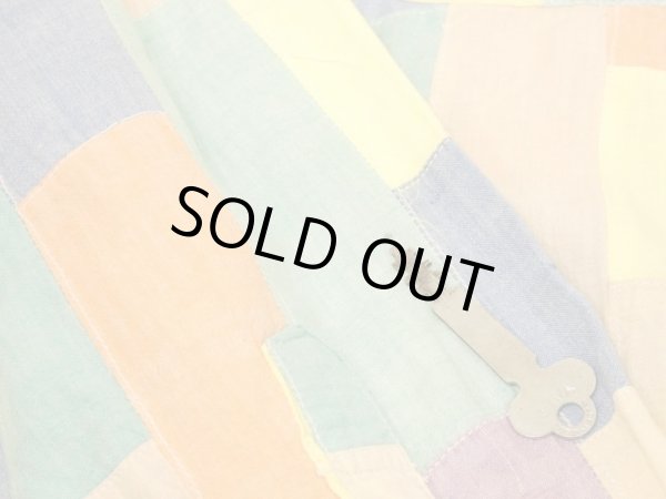 画像10: 70s KENNINGTON PATCHWORK BOX SHIRT (10)