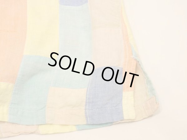 画像8: 70s KENNINGTON PATCHWORK BOX SHIRT (8)