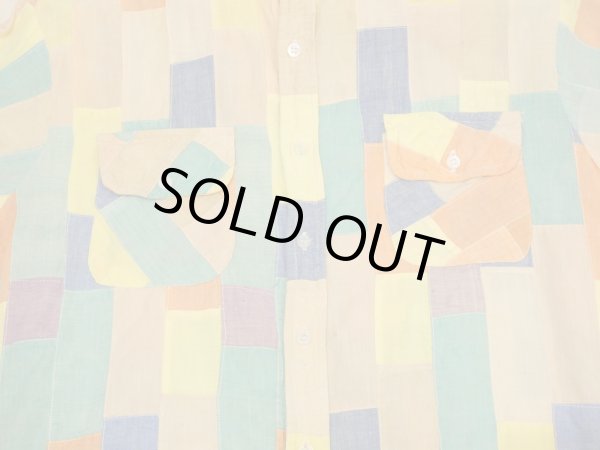 画像5: 70s KENNINGTON PATCHWORK BOX SHIRT (5)