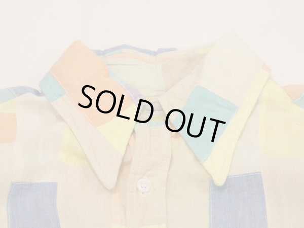 画像4: 70s KENNINGTON PATCHWORK BOX SHIRT (4)