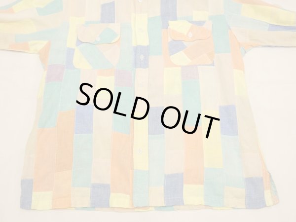 画像7: 70s KENNINGTON PATCHWORK BOX SHIRT (7)