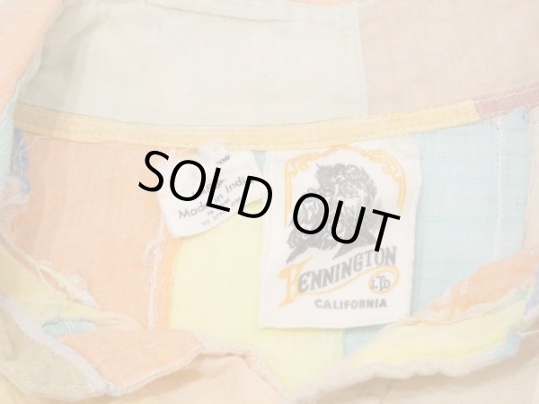 画像3: 70s KENNINGTON PATCHWORK BOX SHIRT (3)