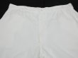 画像4: 40s WHITE DUCK BRAND WHITE COTTON WORK TROUSERS PANTS (4)