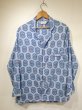 画像1: 60s REST-PREST by SLEEPWEAR ALL OVER PATTERN PAJAMA SHIRT (1)