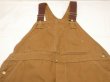 画像4: 70s Carhartt DOUBLE KNEE BROWN DUCK OVERALL 42×32 DEAD STOCK ONE WASH (4)