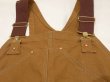 画像5: 70s Carhartt DOUBLE KNEE BROWN DUCK OVERALL 42×32 DEAD STOCK ONE WASH (5)