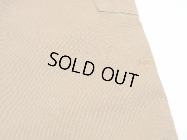 画像14: 70s Carhartt DOUBLE KNEE BROWN DUCK OVERALL 42×32 DEAD STOCK ONE WASH (14)