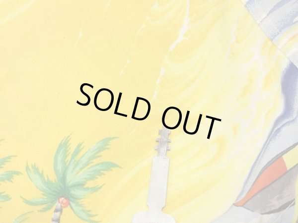 画像12: 50s Hale Hawaii ALLOVER PATTERN RAYON HAWAIIAN SHIRT ALOHA WAIKIKI SHORE (12)