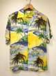 画像1: 50s Hale Hawaii ALLOVER PATTERN RAYON HAWAIIAN SHIRT ALOHA WAIKIKI SHORE (1)