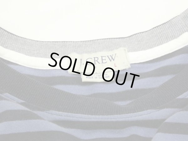 画像3: 90s J.CREW BORDER STRIPE T-SHIRT (3)