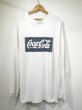 画像1: 90s GEAR FOR SPORTS Coca Cola BOX LOGO PRINT L/S T-SHIRT MADE IN USA (1)