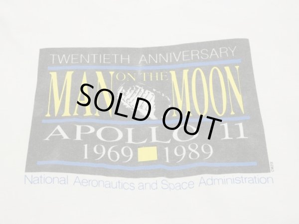 画像5: 80s TEE JAYS SOF TEE APOLLO 11 20th ANNIVERSARY PRINT T-SHIRT MADE IN USA  (5)