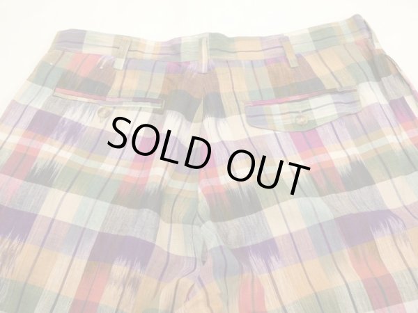 画像11: 80s GANT MADRAS CHECK SHORT PANTS SHORTS DEAD STOCK ? (11)