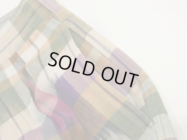 画像6: 80s GANT MADRAS CHECK SHORT PANTS SHORTS DEAD STOCK ? (6)