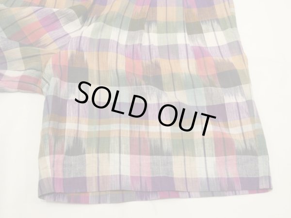 画像9: 80s GANT MADRAS CHECK SHORT PANTS SHORTS DEAD STOCK ? (9)