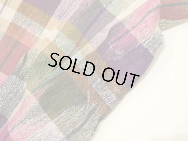 画像10: 80s GANT MADRAS CHECK SHORT PANTS SHORTS DEAD STOCK ? (10)