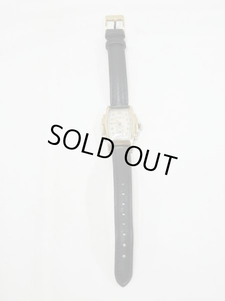 画像2: 30s 40s BENRUS SHOCK PROOF ART DECO STYLE WRISTWATCH (2)