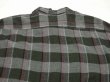 画像8: 60s Manhattan SHADOW PLAID CHECK RAYON OPEN COLLAR BOX SHIRT (8)