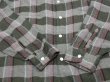 画像6: 60s Manhattan SHADOW PLAID CHECK RAYON OPEN COLLAR BOX SHIRT (6)