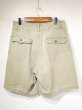 画像2: 50s UNKNOWN ITALIAN ARMY ? EURO MILITARY SHORT PANTS SHORTS (2)