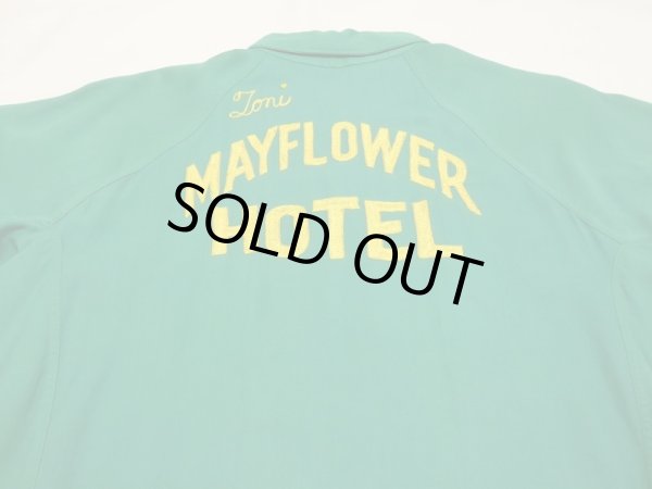 画像14: 50s Wings UNUSUAL DESIGN RAYON BOWLING SHIRT  (14)