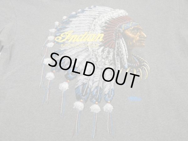 画像6: 80s Indian MOTOCYCLE PRINT T-SHIRT MADE IN USA (6)