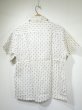 画像2: 60s PILGRIM WOVEN DIAMOND PTTERN S/S SHIRT DEAD STOCK (2)